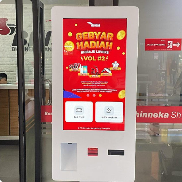 Mesin Kiosk Antrian Digital